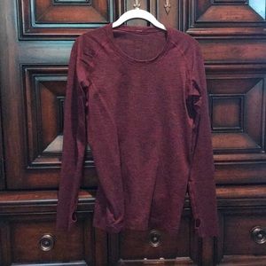 Lululemon Swiftly Tech Long sleeve Crew sz 10